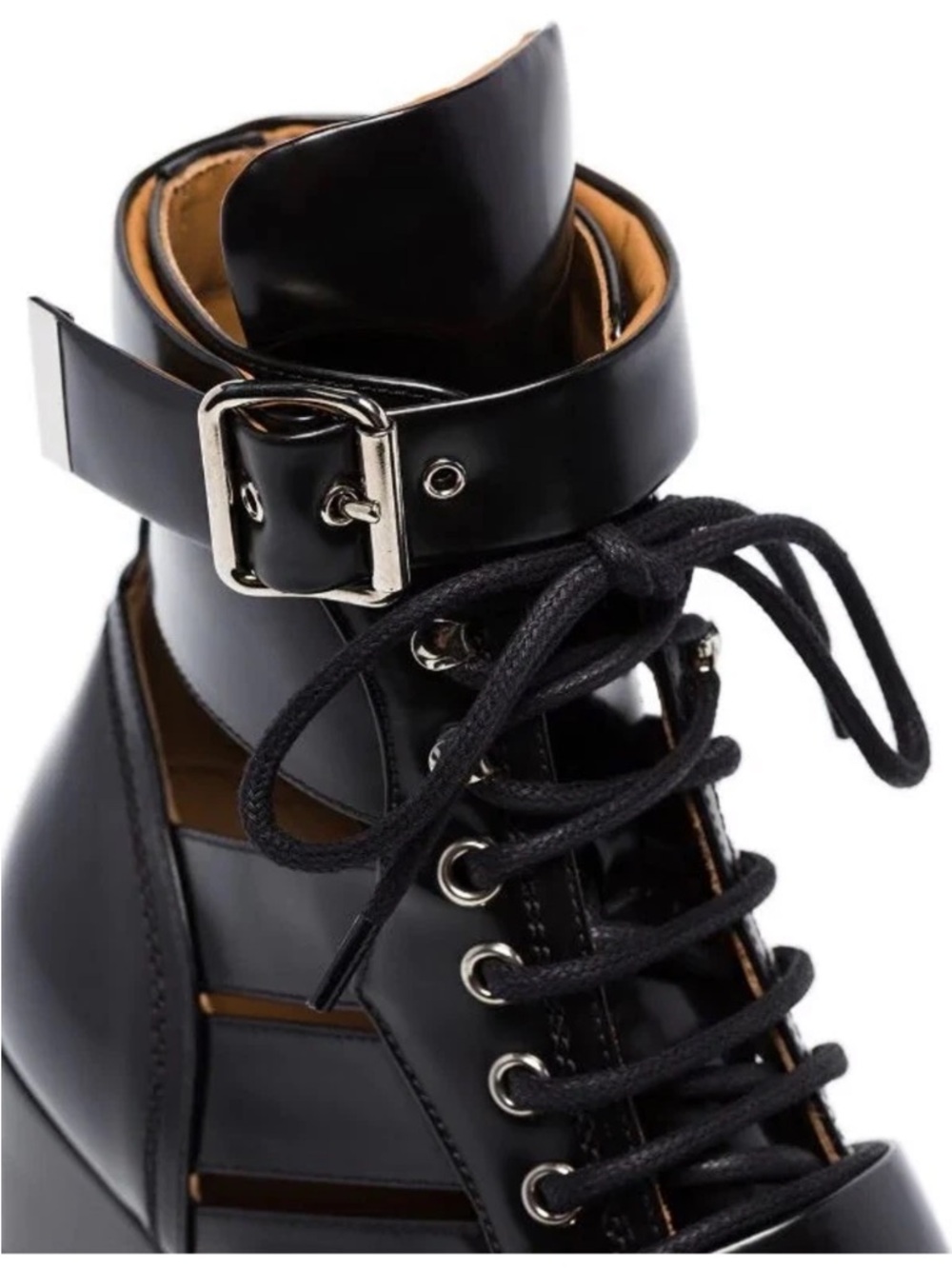 NWT CHLOE Rylee black leather classic boots $1946 - Picture 3 of 7
